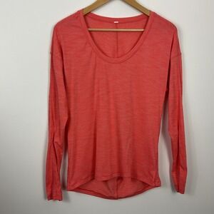 Lululemon Meant To Move Long Sleeve Athletic Top Women's